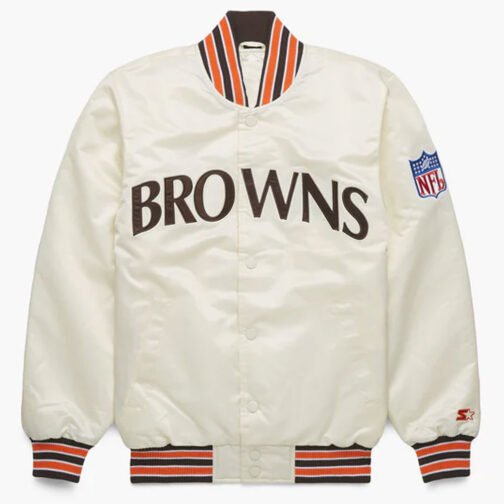 Starter NFL Browns Satin Jacket - Image 3