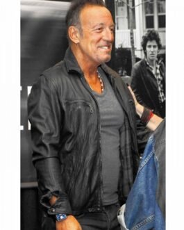 Bruce Springsteen Black Leather Jacket