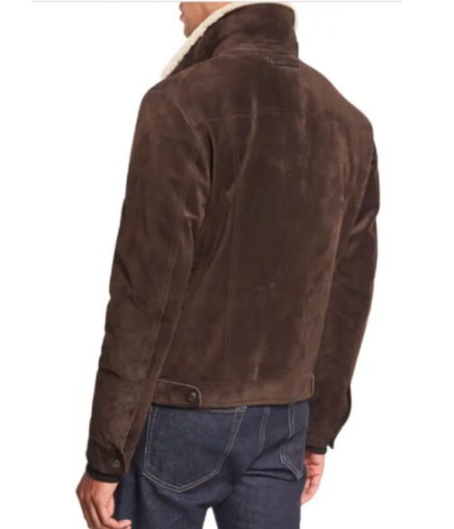 Bruce Springsteen Jeep Ad Brown Suede Jacket - Image 3