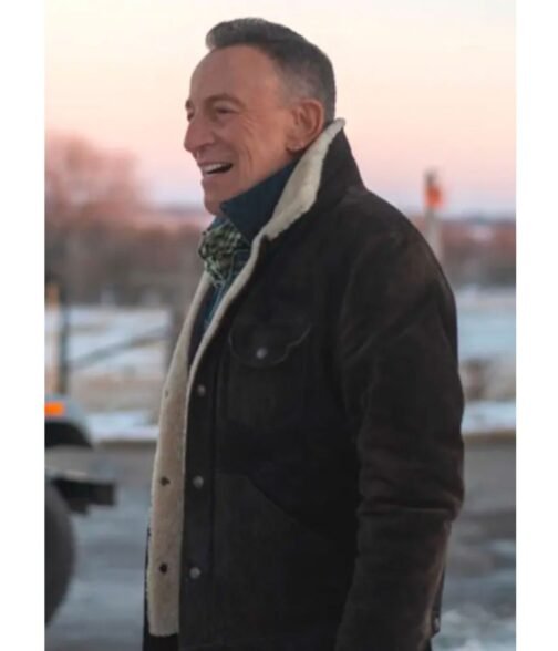 Bruce Springsteen Jeep Ad Brown Suede Jacket - Image 4