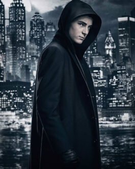 Gotham Season 5 David Mazouz Hooded Coat
