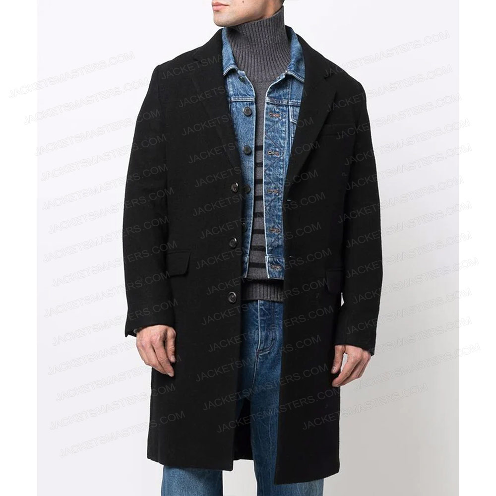 The Batman Robert Pattinson Black Coat - Image 4