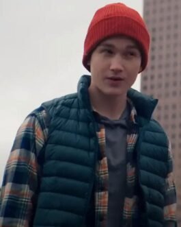 Matt Lintz Ms. Marvel Puffer Blue Vest