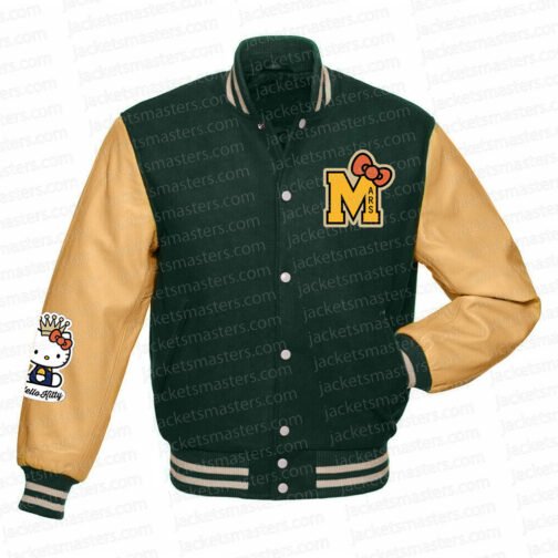 Hello Kitty Bruno Mars Varsity Jacket
