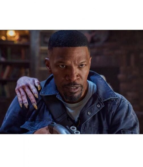 Jamie Foxx Day Shift Denim Blue Jacket - Image 2