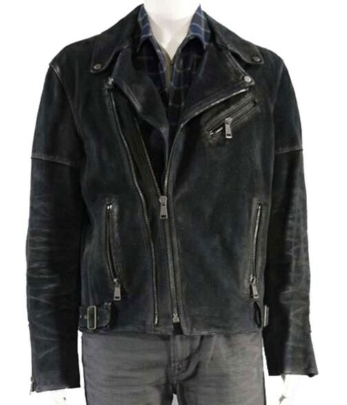 Buddy Baby Driver Jon Hamm Biker Jacket