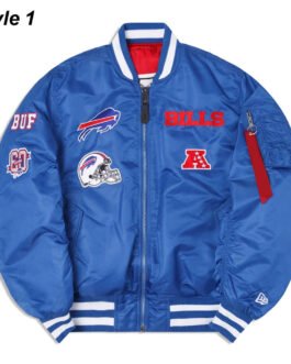 Buffalo Bills Bomber MA-1 Jacket