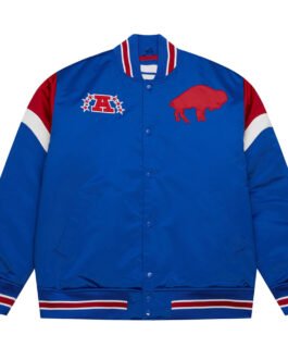 Buffalo Bills Heavyweight Royal Satin Jacket