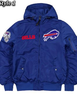 Buffalo Bills Historic L-2B Hooded Bomber Jacket