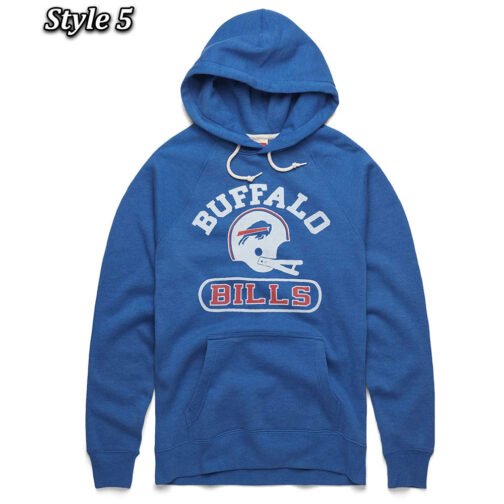 Buffalo Bills Pullover Hoodie - Image 5