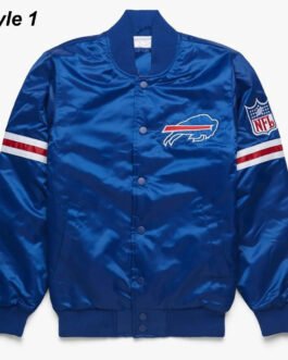 Bomber Buffalo Bills Royal Blue Jacket