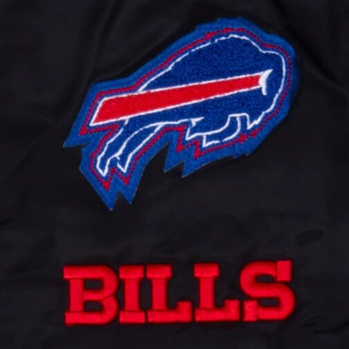 Buffalo Bills Logo Select Black Jacket - Image 3