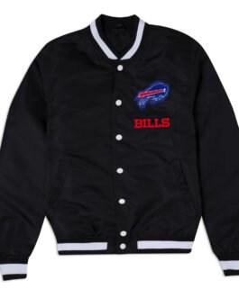 Buffalo Bills Logo Select Black Jacket
