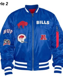 Buffalo Bills Bomber MA-1 Jacket
