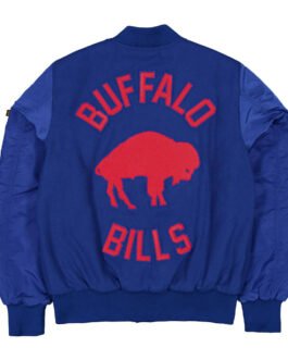 Buffalo Bills MA-1 Historic Varsity Jacket