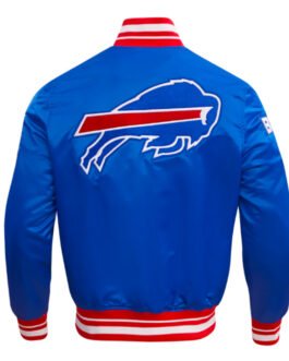 Buffalo Bills Mashup Classic Rib Satin Jacket