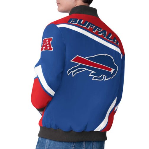 Buffalo Bills Maximum Racing Scarlet Jacket - Image 2