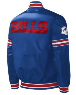 Buffalo Bills Midfield Royal Satin Jacket