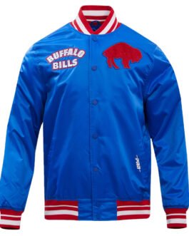 Buffalo Bills Retro Classic Rib Jacket