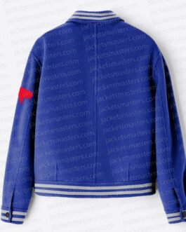 Buffalo Bills Retro Varsity Royal Wool Jacket