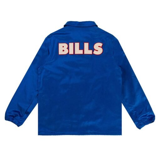 Buffalo Bills Royal Satin Windbreaker - Image 2