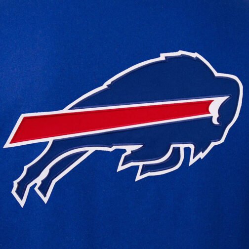 Buffalo Bills Royal Varsity Wool Jacket - Image 5