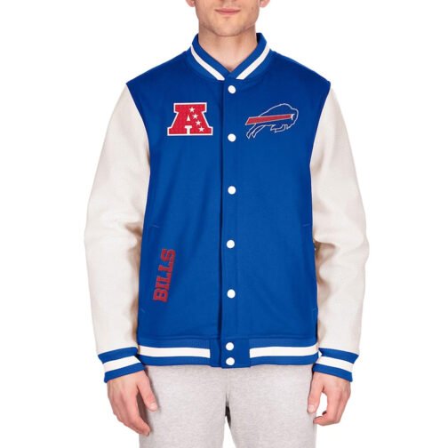 Buffalo Bills Third Down Varsity Jacket - Image 3