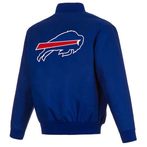 Royal Buffalo Bills Two Hit Poly-Twill Jacket - Image 2