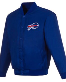 Royal Buffalo Bills Two Hit Poly-Twill Jacket