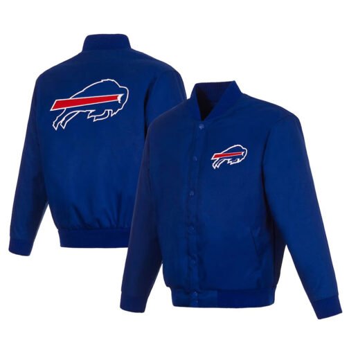 Royal Buffalo Bills Two Hit Poly-Twill Jacket - Image 3