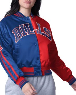 Buffalo Bills Zone Blitz Royal/Red Jacket