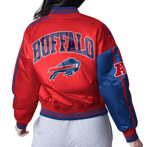 Buffalo Bills Zone Blitz Royal/Red Jacket - Image 2