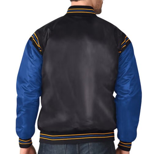 Buffalo Sabres 2024 Global Series Varsity Satin Jacket - Image 2