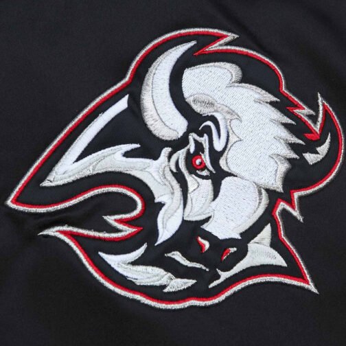 Buffalo Sabres Black Heavyweight Satin Jacket - Image 3