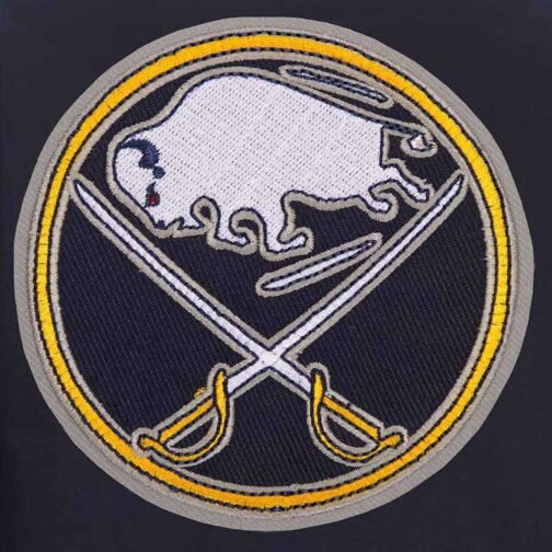 Navy Buffalo Sabres Poly Twill Jacket - Image 3