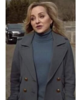 Bull S06 Geneva Carr Grey Double Breasted Wool Coat