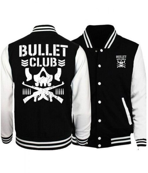 Bullet Club White and Black Jacket - Image 3