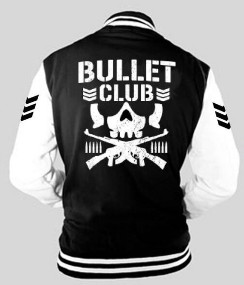 Bullet Club White and Black Jacket - Image 2