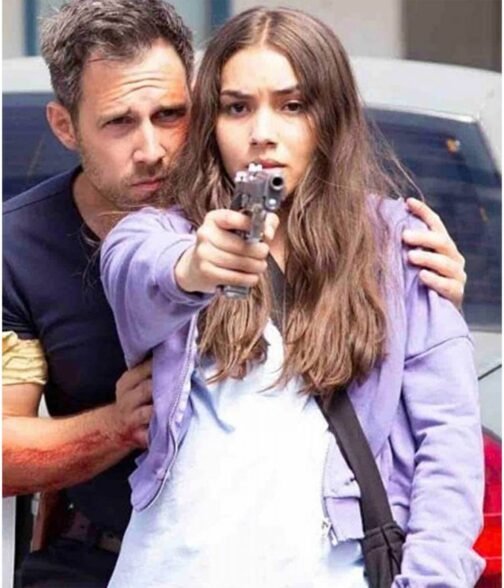 Lina Lecompte Bullet Proof Purple Hoodie - Image 4