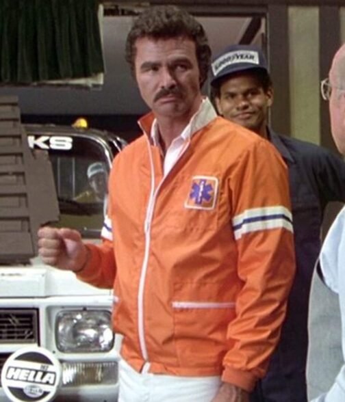 The Cannonball Run Burt Reynolds Orange Jacket - Image 4