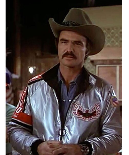 Burt Reynolds Hooper Firebird Silver Jacket - Image 2