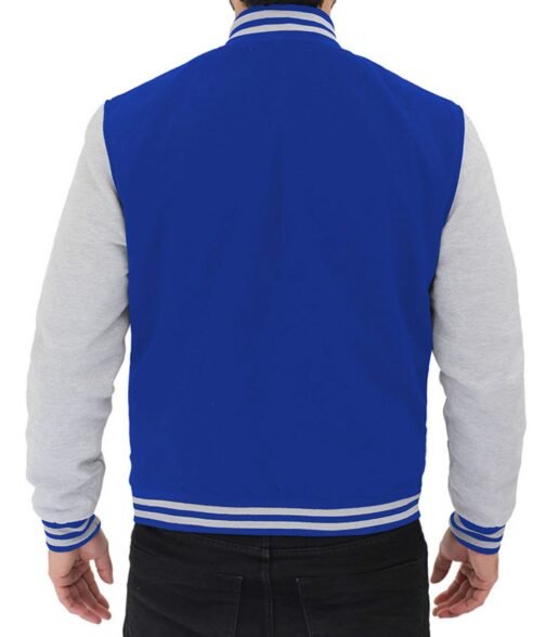 Varsity Baseball Button Up Jacket - Image 6