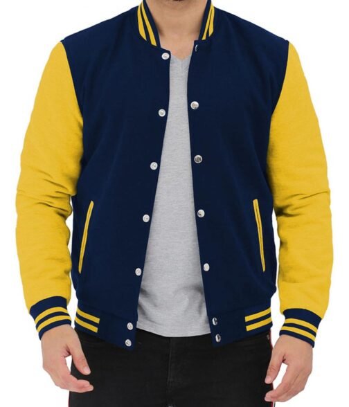 Varsity Baseball Button Up Jacket - Image 13
