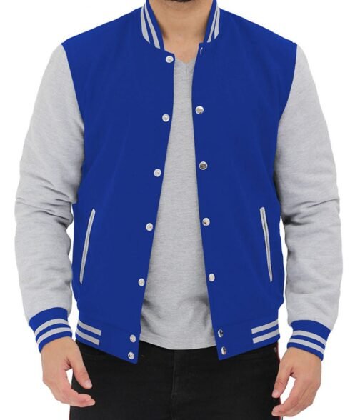 Varsity Baseball Button Up Jacket - Image 15
