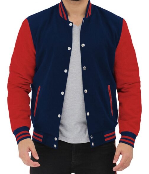 Varsity Baseball Button Up Jacket - Image 16