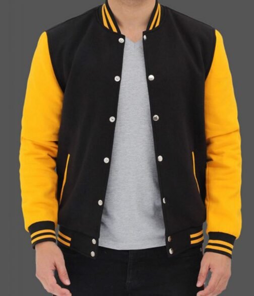 Varsity Baseball Button Up Jacket - Image 17