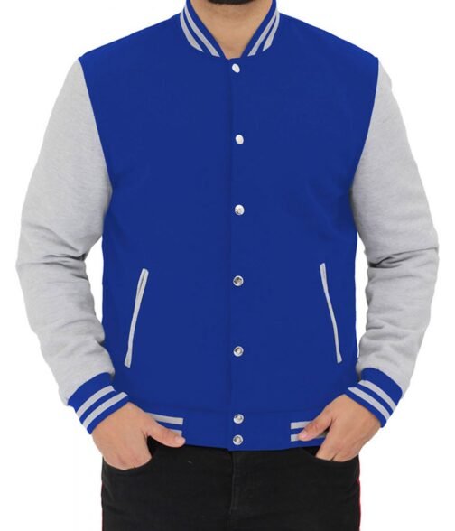 Varsity Baseball Button Up Jacket - Image 3