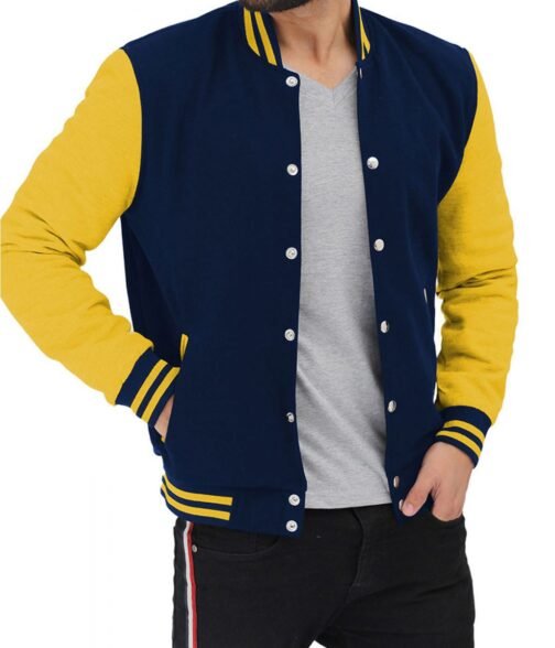 Varsity Baseball Button Up Jacket - Image 18