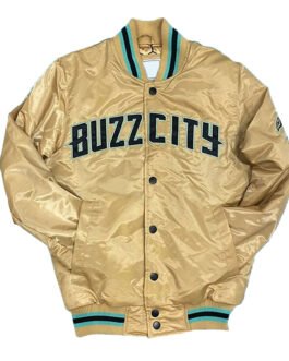 Charlotte Hornets Pastel Orange Jacket