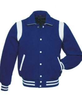 Byron Collar Letterman Varsity Baseball Jacket